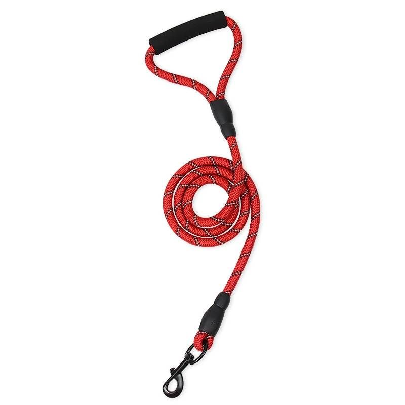 Pet Reflective Leash Medium & Large Dog Walking Supplies_voghion.com