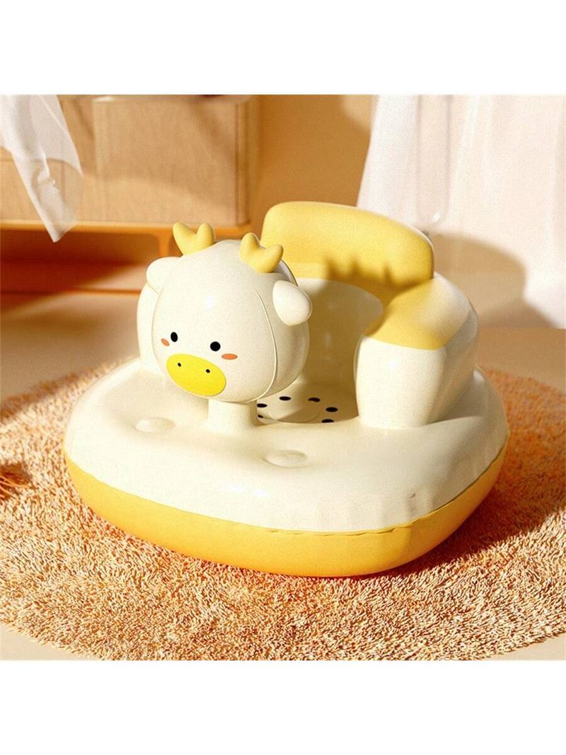 1 Baby Study Chair Baby Inflatable Sofa Study Chair Foldable With Inflatable Pump_voghion.com
