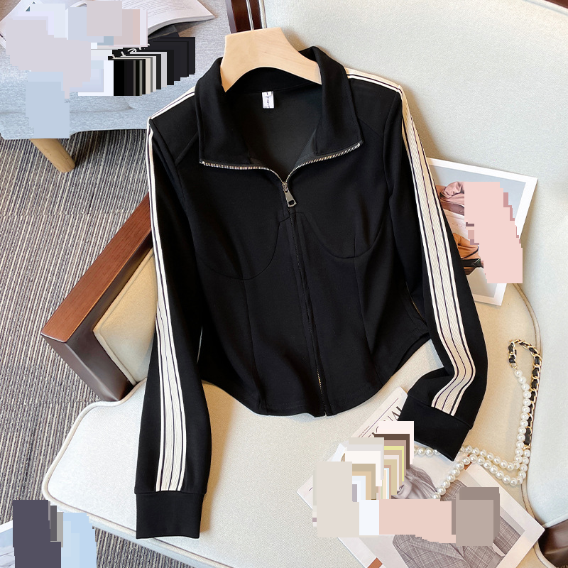 Women's Clothing Personalized Embroidered Hooded Sweatshirt High Waist Slim Trousers Suit_voghion.com