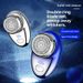 Rotary Shaver – LED Power Display, Detachable Washable Head, 40min Runtime (36dB Quiet, 4 Colors)_voghion.com