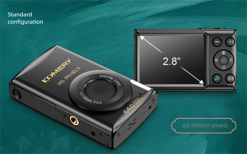 Cámara digital CCD para música Moxueqing C1, portátil, sencilla y multifuncional, de nivel básico para estudiantes._voghion.com