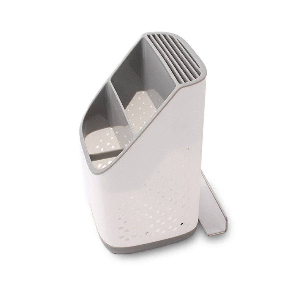 Drain Tableware Storage Box Spoon Chopsticks Fork Organizer Case Multifunction Cutlery Holder Kitchen Storage Containers_voghion.com