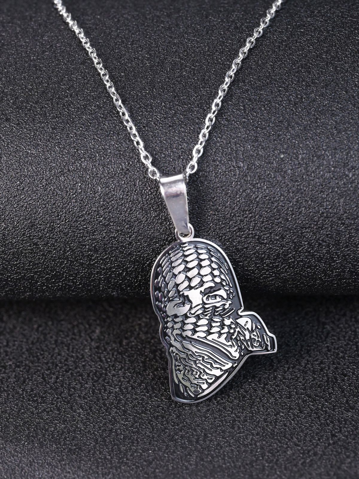 Collana in acciaio inossidabile Hamas con ciondolo di gioielli popolari, accessori per soldi islamici_voghion.com