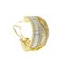 Women's Jewelry Personalized Multi Layer Lines High End Design Micro Inlaid Zircon Half Circle Earrings Temperament Accessories_voghion.com