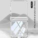 All-inclusive Hinged Four-corner Anti-drop Phone Case For Samsung Galaxy Z Flip 7 FE 6 5 Flip7 Transparent Shcokproof Back Cover_voghion.com