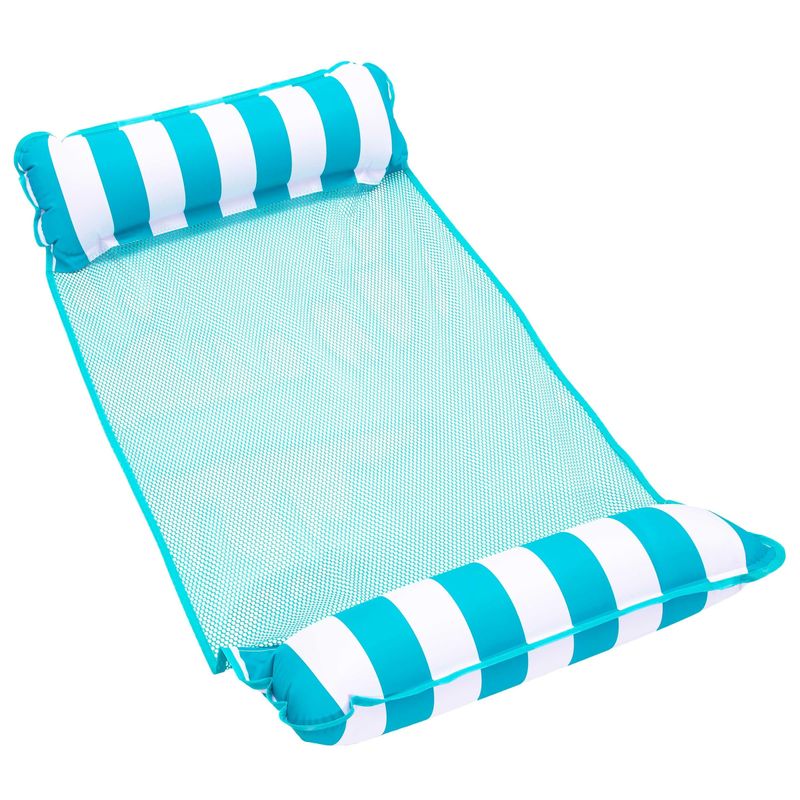 Rede flutuante Aqua 4 em 1 para piscina e redes aquáticas, pacotes múltiplos 1-2-3-4 – várias cores/estilos – para adultos e crianças flutuantes_voghion.com