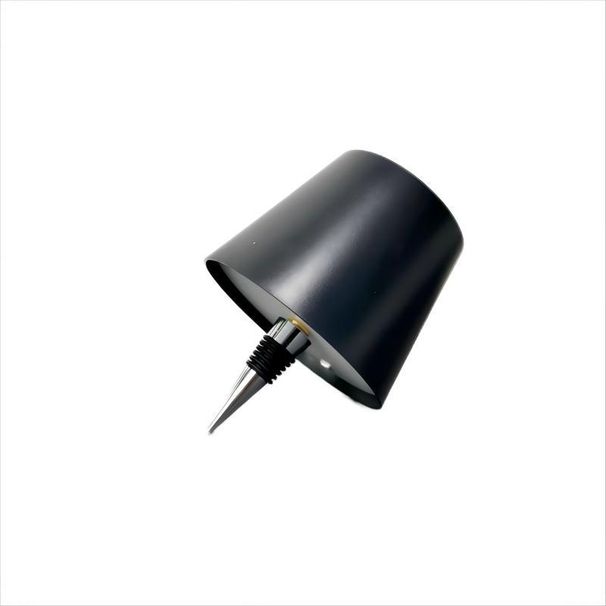 Lampada da tavolo decorativa a tre colori con dimmer per bottiglie di vino, con fari LED creativi, trasparente, per bar e ristoranti_voghion.com