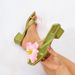Women's Shoes New Square Head Thick Heel Thin Strap Elegant Fairy Style Flower High Heel Large Size Women's Sandals_voghion.com