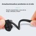 RT558 Cuffie wireless anti-smarrimento Microfono compatibile con Bluetooth Stile sportivo In-ear Controllato tramite cavi con attivo_voghion.com