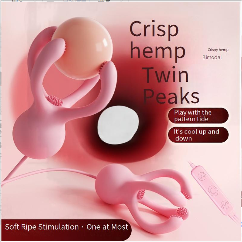 Sexprodukter MizzZee Little Octopus Brystvibrator Vibrerende bryster Sugende bryster Kvinnelig masturbasjon Voksen sexleketøy_voghion.com