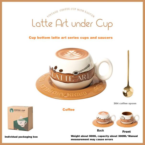 Tazza con fondo estraibile, tazza con fiore, regalo creativo per coppia, casa, con cucchiaio, latte, carino panda in ceramica, set di tazze da caffè e piattino_voghion.com