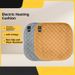 Warmth Heated Floor Mat – Portable 3-Level Heating Pad For Home & Office (48x48cm, Cotton Fabric, Battery Powered)_voghion.com