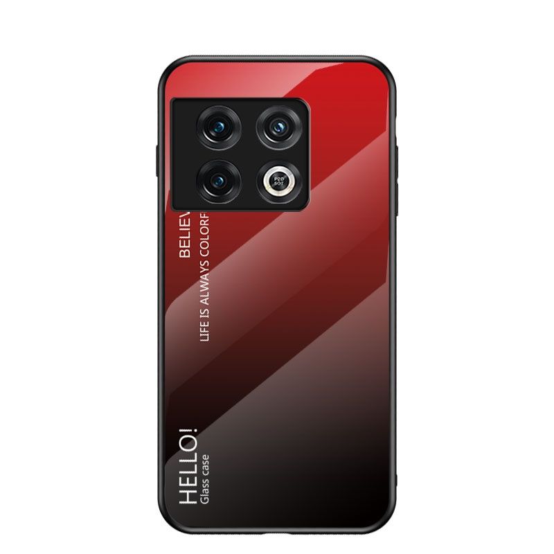 Oneplus – coque arrière en verre trempé 10 Pro 9 8 Pro 9R 9RT 8T Nord SE N200 N10 N100, étui mince antichoc_voghion.com