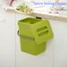 Wall Mounted Separate Trash Bins Kitchen Food Waste Recycling Separator Bathroom Accessories Wastebasket Garbage Cube_voghion.com