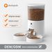 Dudu Pet Automatic Double - Bowl Semi - Transparent Smart Feeder For Cats And Dogs_voghion.com