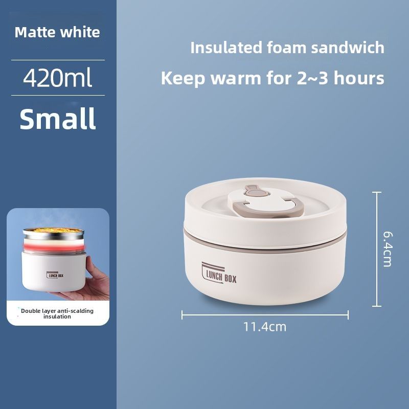 Insulated One Person, Portable Office Worker With Lid, Bowl, Porridge Cup, Soup Box, Japanese-Style Lunch Box For_voghion.com
