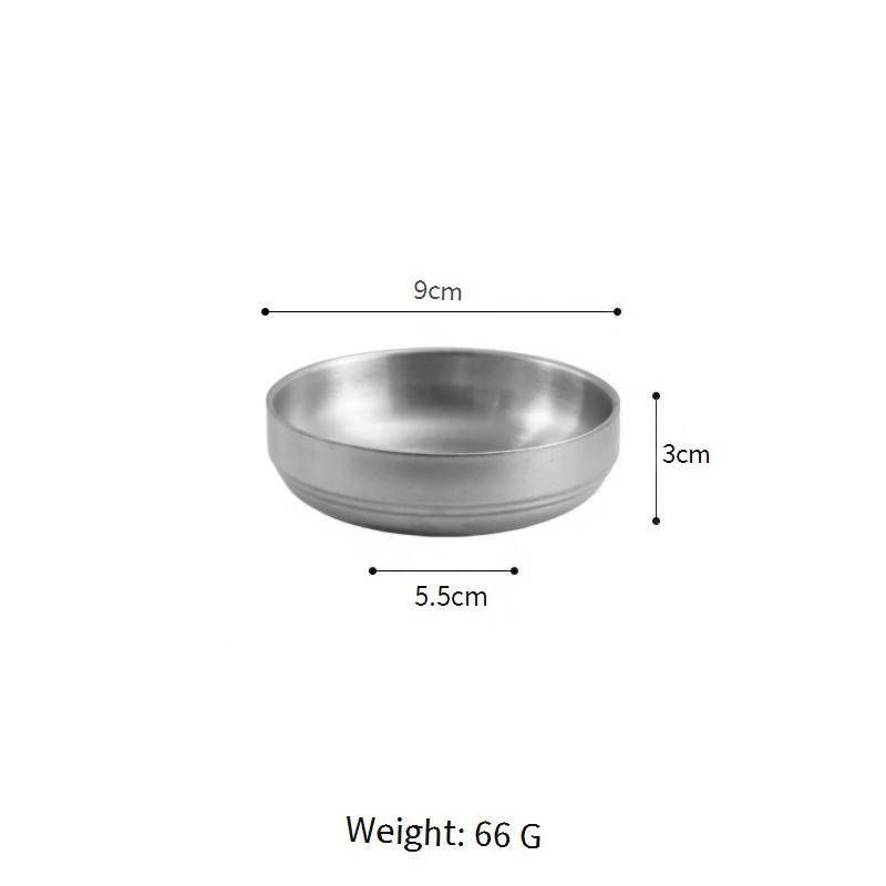 Geschirr 304 Edelstahl Kimchi Gericht Kommerzielle alte Sauce Dip Gericht Kleine Gericht Gewürz Gericht_voghion.com