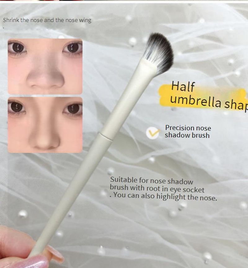 Makeup Tools Eyeshadow Brush Detail Brush Eye Silkworm Smudge Brush Down To The Brush Soft Bristle Tapered Fine Concealer Makeup Brush Set Portable_voghion.com