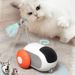 Smart Car Cat Toy Interactive Cat Toy Ball Automatic Rolling Remote Control Toy Car Indoor Cat Accessories Pet Kitten Supplies_voghion.com