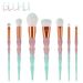 7/12 pcs makeup brushes set, powder brush, eye shadow brush, six-sided gradient makeup tool GUJHUI_voghion.com