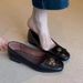 2025 New French Camellia Simple One Step Mary Jane For Women's Shallow Mouth Flat Single Shoes_voghion.com