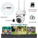 Security System, Wireless Surveillance Camera, 5G WiFi Camera With Night Vision Motion Detection Auto Tracking Smart_voghion.com