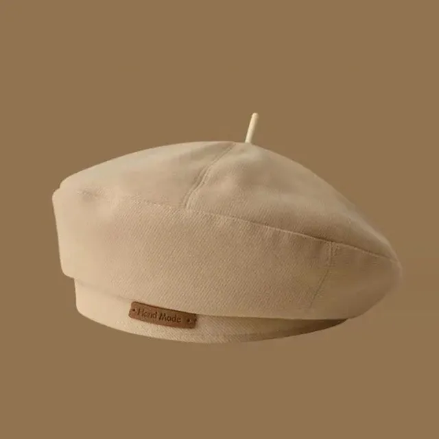Hot Verkaf Hierscht Wanter New Séiss Cool Light Woolen Hutt Retro villsäiteger Berets Cap_voghion.com