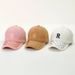 Südkorea China-Chic Cool Brief Lamm Fleece Baseball Cap Frauen Warm halten Mode Strass Cap Frauen_voghion.com