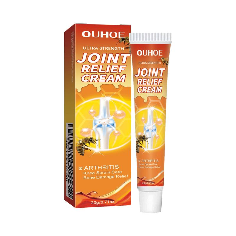 OUHOE Bee Venom Joint Care Cream Shoulder Neck Knee Wrist Muscle Joint Massage Body Care Cream_voghion.com