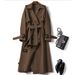 Ženski Temperament Slim Slim Waist Modni Trench Coat_voghion.com
