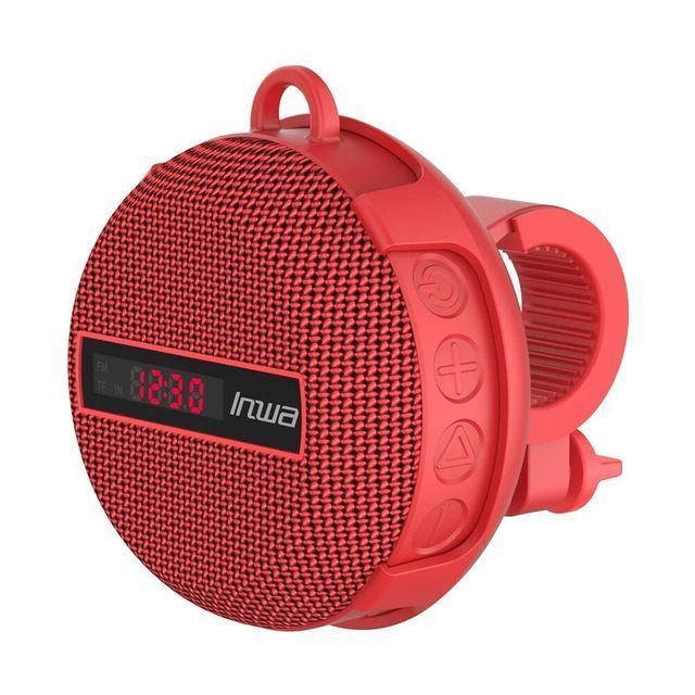Smart LED Digital Display Wireless Cycling Bicycle Bluetooth Speaker Outdoor Portable Waterproof Subwoofer Hands-free / TF Card_voghion.com