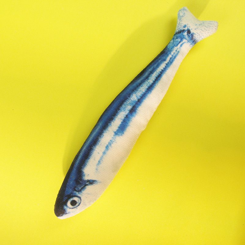 Jouets pour chats de High Mints, jouet pour chat qui broie les dents de poisson et taquine les chats, résistant aux morsures et ennuyeux, jouet pour chat à la menthe_voghion.com