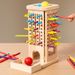 Puzzle Games Children's 3-in-1 Stick Games Baby Color Parent-Child Interactive Math Montessori Puzzles_voghion.com