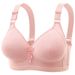 Women's Intimates Large Breasts Show Small Thin Cup Without Steel Ring Comfortable Gathered Bra Side Breast Adjustment Beautiful Back Underwear_voghion.com