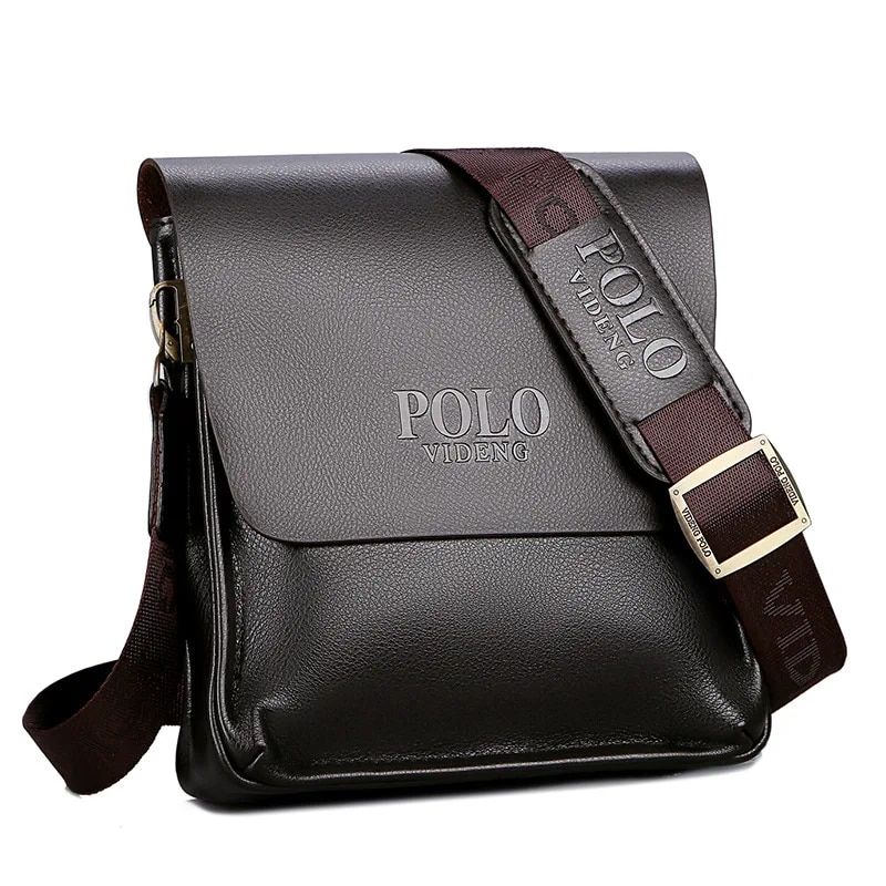 Le sac à bandoulière incliné tendance pour homme vertical Polo simple d'affaires de loisirs_voghion.com