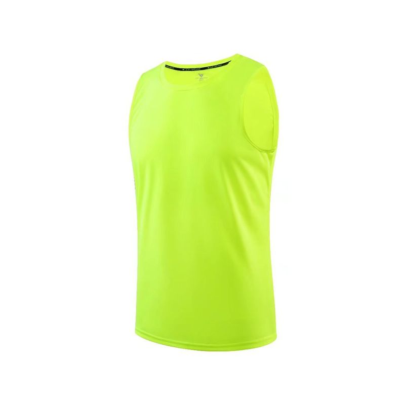 Spor için çabuk kuruyan giysiler, bol kolsuz atlet, yazlık erkek üstü, tişört, basketbol antrenmanı için fitness yeleği_voghion.com