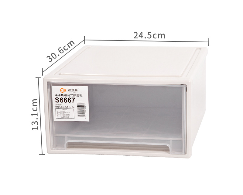 Storage Box For Clothes Drawer Transparent Storage Cabinet Multi Layer Combination Wardrobe Clothing Storage Box Plastic_voghion.com