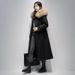 Women’s Winter Parka With Detachable Rabbit Fur Lining & Raccoon Fur Trim – Extra-Long Coat (105cm/120cm) For Extreme Cold, Elegant & Warm_voghion.com