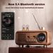 Brand new AS32 High Quality Bluetooth Speaker Retro Portable Wireless Sound Box Mp3 Player Small Vintage Radio Fm_voghion.com