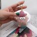 Dumb Small Coal Ball Plush Pendant Car Key Chain Pendant Cartoon Pendant Net Red Bag Plush Pendant_voghion.com