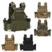 Men's Bags 1000D Composite Laser Cutting MOLLE Quick Release Tactical Vest Heavy Duty Military Fan Wargame Chest Hanging_voghion.com