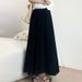 hot selling New 2024 Summer Pants Skirts Women's Wide Leg Pant Breathable Loose Trousers Ladies Elastic High Waist Streetwear_voghion.com