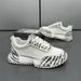 2026 Fashion Sneakers Joggingschuhe Jugend/Herren PU+Mesh Splicing Low Top Schnürung Atmungsaktiv Erhöhte rutschfeste verschleißfeste Laufschuhe_voghion.com