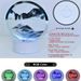 1 peça Luminária de mesa com arte em areia móvel USB LED Artesanato Areia movediça 3D Paisagem natural Areia fluida Luz noturna regulável com ampulheta móvel_voghion.com