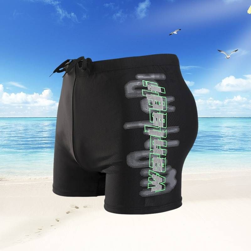 The New Men's Swimming Trunks With Printed Patterns Are Comfortable, Breathable, And Have A Flat Corner. They Are Simple And Form-fitting For Adults_voghion.com