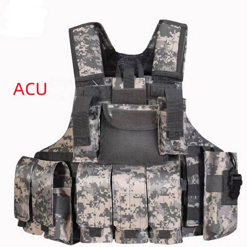 Tactical Ghost Vest – Military-Grade MOLLE Chest Rig For Airsoft, Hunting & Outdoor Survival (Adjustable, Multi-Cam Color Options)_voghion.com