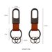 Portachiavi in pelle semplice, personalità, moda, da uomo, da appendere alla vita, portachiavi per auto, per riporre oggetti in casa, anti-smarrimento, con fibbia a forma di U._voghion.com