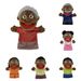 Toy African Family Plush Hand Puppet For Creative Roleplaying_voghion.com
