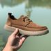 Men's Low Cut Workwear Men's 2025 Spring New Soft Soled Casual Genuine Leather Breathable Commuting Shoes, Trendy_voghion.com