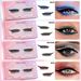False Eyelashes New Self Adhesive Color Eye Makeup Eyeliner False Eyelashes Party Festival Eyeshadow Stickers Natural Eyelashes_voghion.com